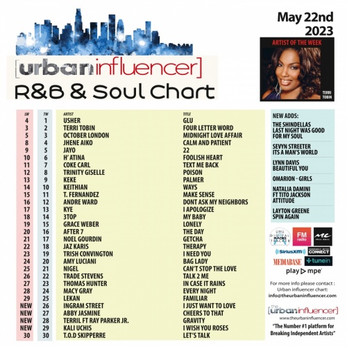 R&B Chart May 22nd 2023