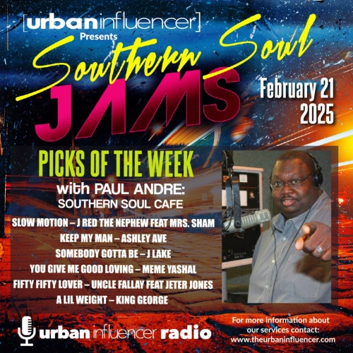 Image: SOUTHERN  SOUL JAMS  W/ PAUL ANDRE