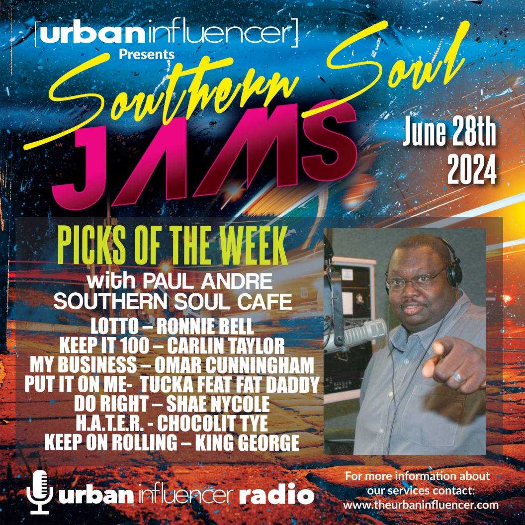 Image: SOUTHERN  SOUL JAMS  W/ PAUL ANDRE